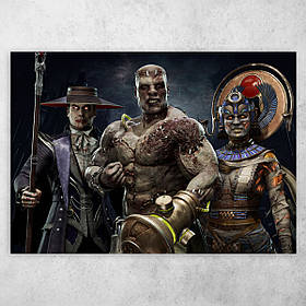 Плакат постер "Mortal Kombat / Мортал Комбат" №16