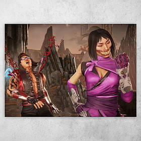 Плакат постер "Mortal Kombat / Мортал Комбат" №17