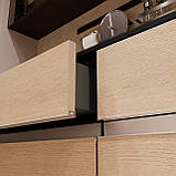 Ручка-профіль врізна Virno Lines 414/UP L=3000 чорний матовий, фото 5