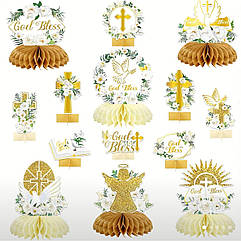 Набір декору на Хрестини God Bless, 14  шт