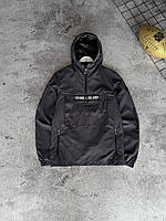 Чоловічий стильний анорак Stone Island сірий