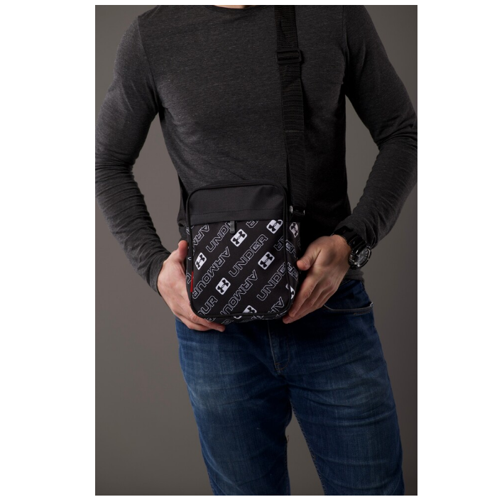 Сумка чоловіча через плече чорний 030В, фото 1