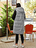 Женская жилетка-безрукавка великого розміру новинка 2025, фото 4