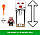Набір фігурок Майнкрафт Гаст Вибухова Атака Mattel Minecraft Action Figure Set JFB69, фото 5