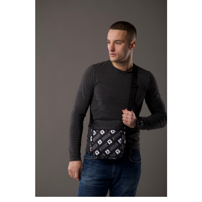 Сумка чоловіча через плече чорний 098В, фото 1