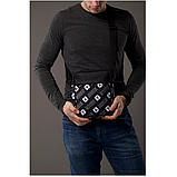 Сумка чоловіча через плече чорний 098В, фото 2