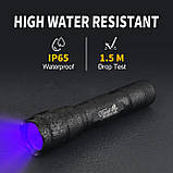 Ліхтарик UltraFire WF-502UV - 10 Вт, фото 2