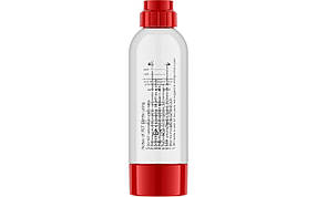 Багаторазова пляшка для газування води в сифоні SB-7006 red пластикова ViO SodaBoom (1697)