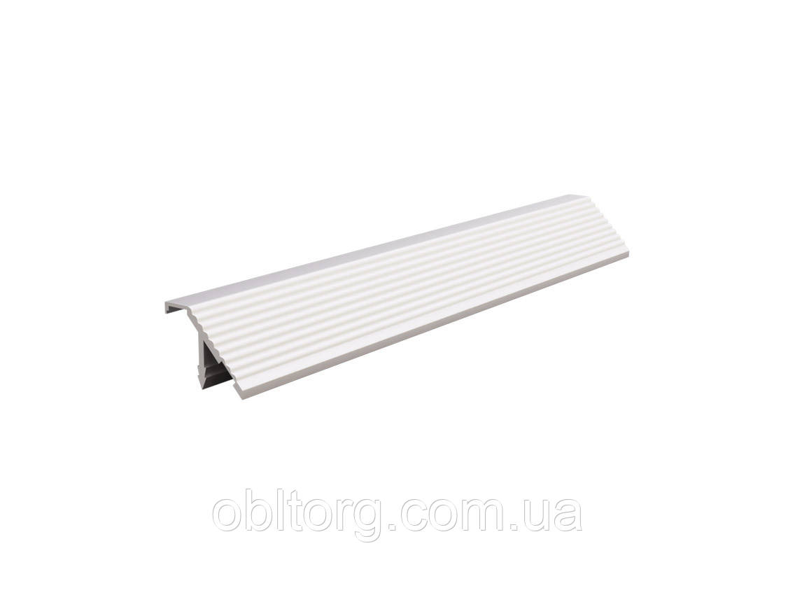 Ручка-профіль врізна Virno Lines 418 L=3000 алюміній, фото 1