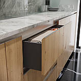 Ручка-профіль врізна Virno Lines 418 L=3000 алюміній, фото 4