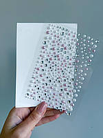 Набір наклейок стразів для волосся та тіла