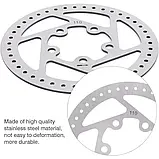 Гальмівний диск. Xiaomi M365. 110 мм. Дискові гальма на самокат. Гальмівний диск., фото 3