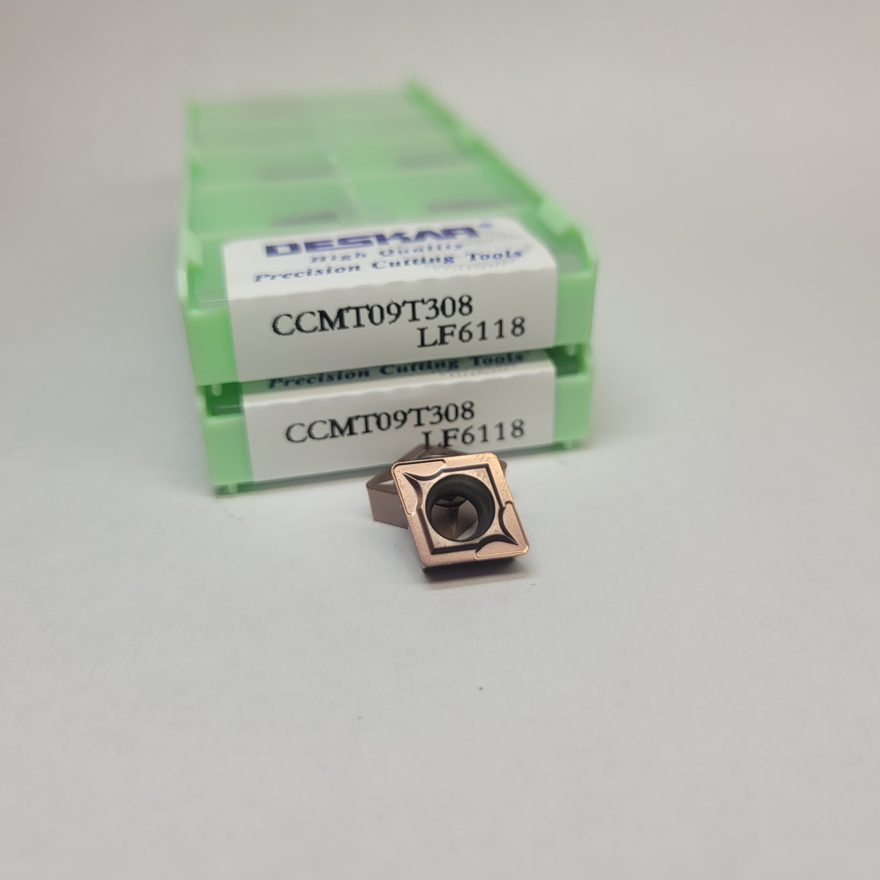 CCMT09T308 LF6118 DESKAR (Сталь, Нержавіюча сталь) Твердосплавна пластина