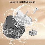 Поїлка для кішок Olfjurk, автоматична, об'ємом 3 л, для собак та кішок, зі знімним резервуаром. Легко чиститься. Підходить для кіш, фото 4