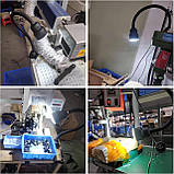 Outemei Магнітна гідроізоляція лампа гусячої шиї Механік Lightwork Lights 1200 люмен (ytm-30d-магнітний), фото 6