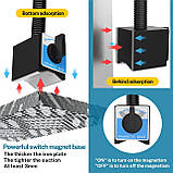 Outemei Магнітна гідроізоляція лампа гусячої шиї Механік Lightwork Lights 1200 люмен (ytm-30d-магнітний), фото 7