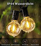 Струнний світлодіодний світильник Vanranger 30 м С40 Садова балконна тераса IP44, фото 5