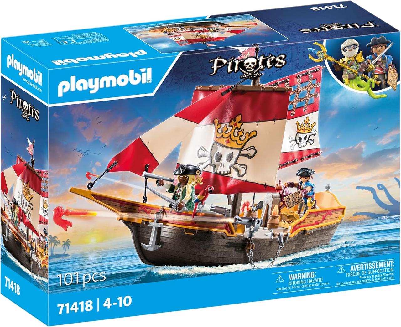 Плеймобіл 71418 Піратський корабель Playmobil Pirate Ship