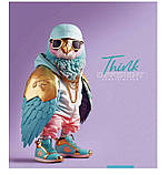 Зошит учнівський "Star" 96 арк. лінія 096-3395L "Think different" УФ-лак (для дівчаток), фото 3