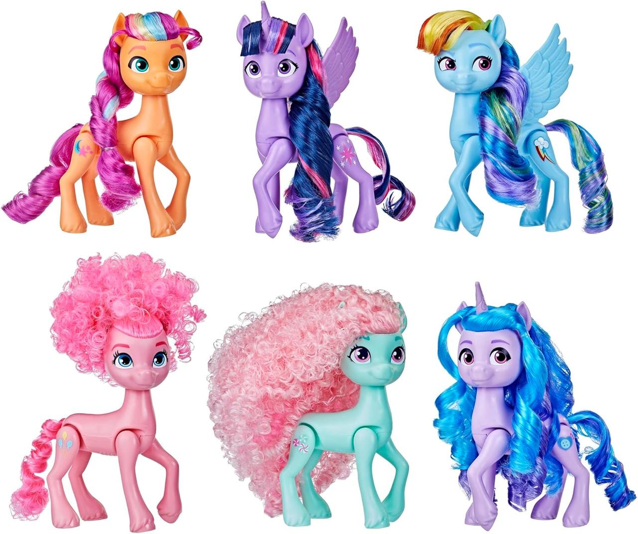 Май Літл Поні великий набір 6 поні My Little Pony 14 см F6340