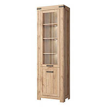 Пенал 1В1Д з ЛДСП/МДФ Мортіз Дуб вотан Мебель Сервіс