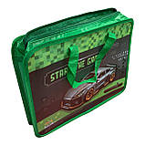 Папка портфель А4 з ручками "Supercar" 13214 Kidis, фото 2