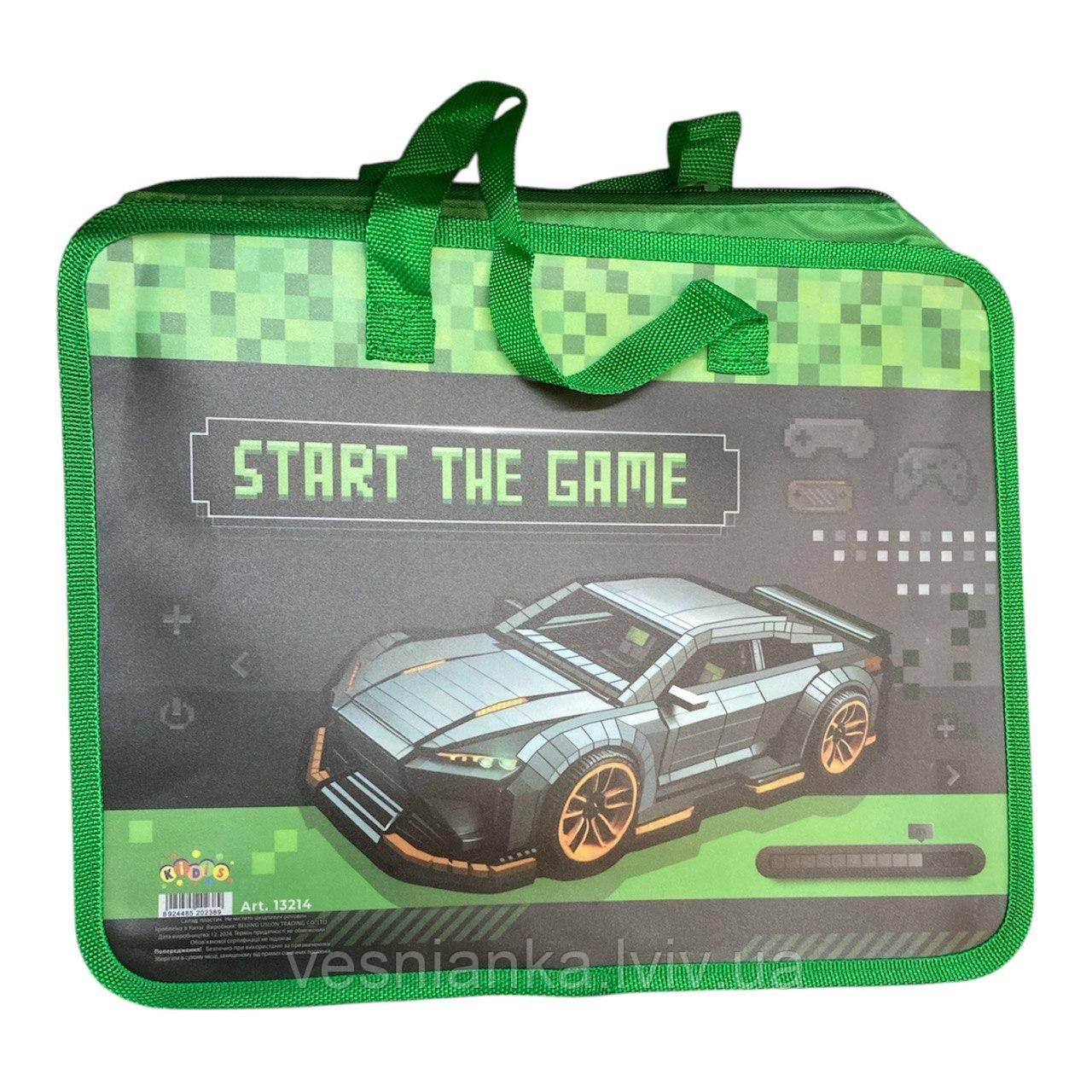 Папка портфель А4 з ручками "Supercar" 13214 Kidis, фото 1