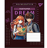 Зошит учнівський "YES" 48 арк. клітинка 767484 набір предметних (Anime, 9 видів) гібридний лак, фото 4