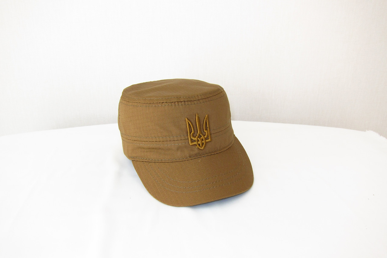 Кепка немка койот ріп-стоп з тризубом DAVANI  00635