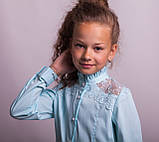 Блузка Світ блуз мод. 8022 м'ятний, фото 4