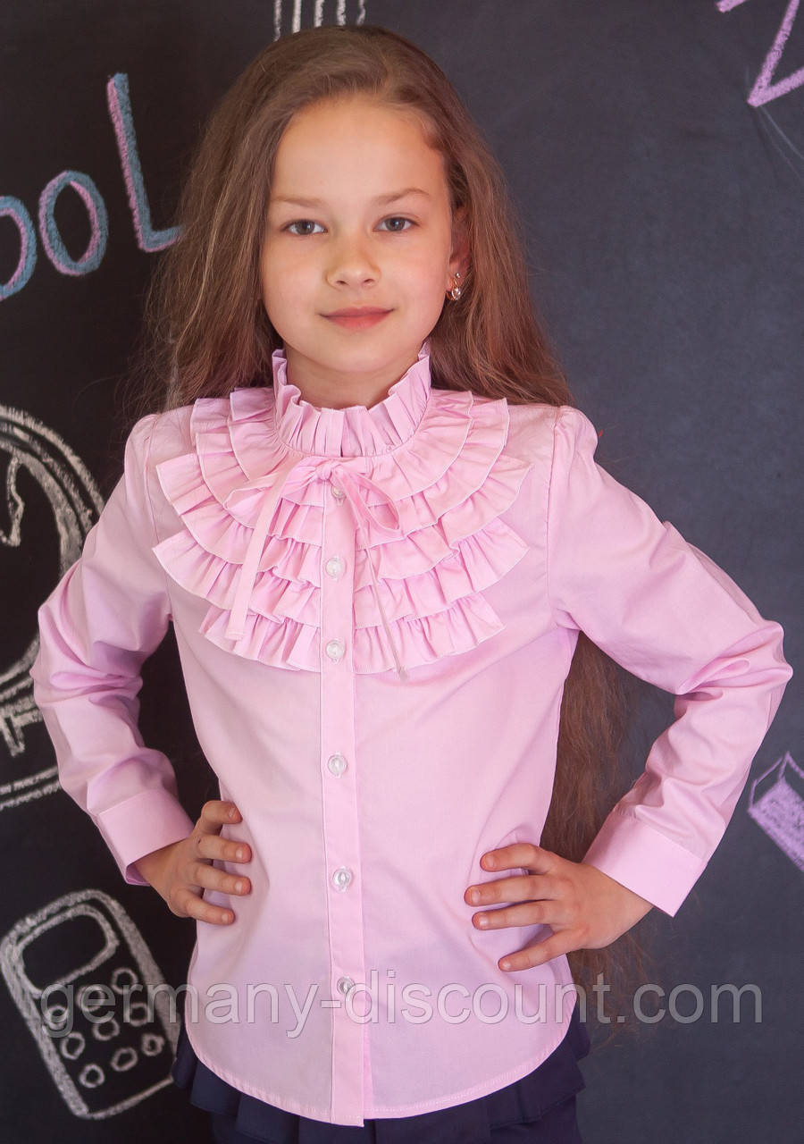 Блузка Світ блуз мод.2093 рожева, фото 1