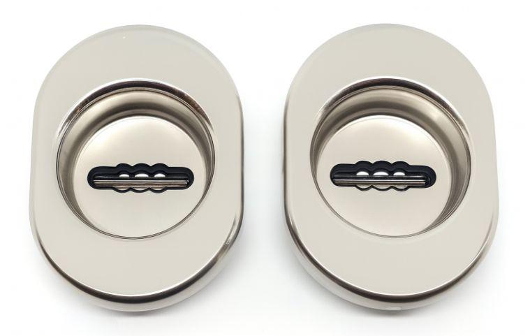 Накладка сувальдна KEDR 209 SN, сатин нікель (Китай)