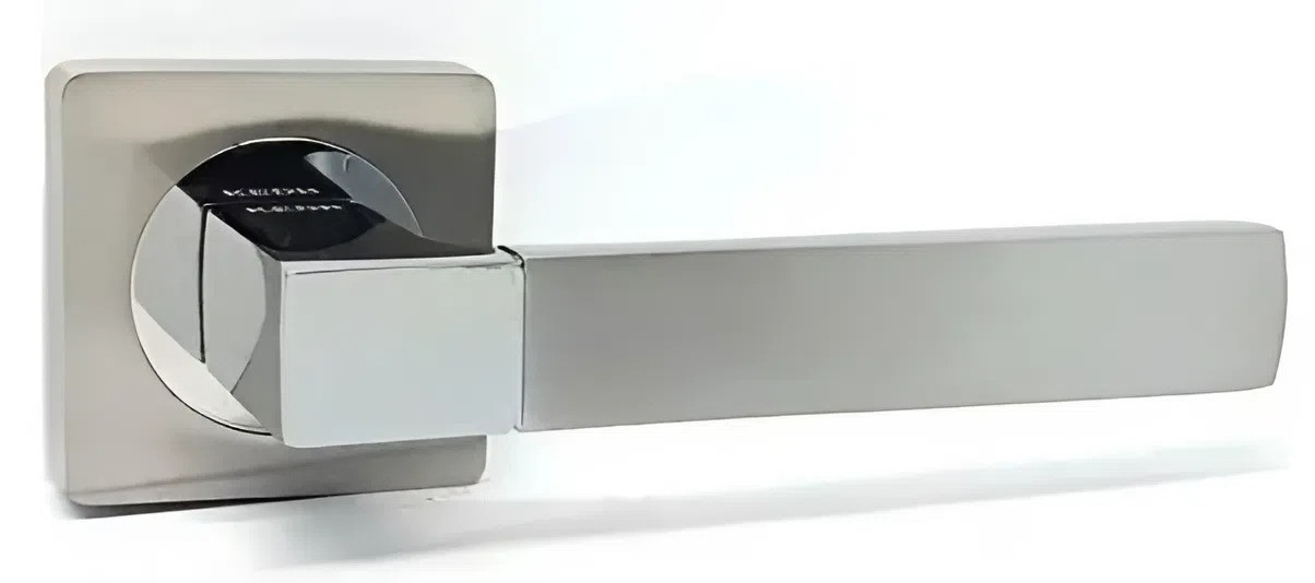 Дверна ручка KEDR HRoz-06.081-AL-SN/CP сатин хром (Китай)