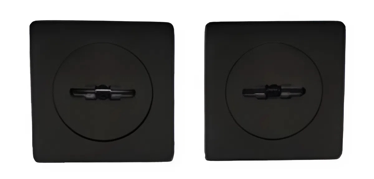 Сувальдна накладка CLASS ET 08 BLACK MAT, чорний (Китай)