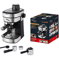 Кавоварка ріжкова Zepline Barista ZP-6910, 2200 Вт, з капучинатором, тиск 4 bar/ Кавомашина