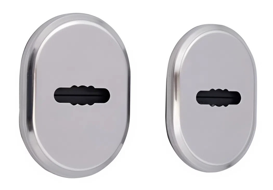 Накладка сувальдна KEDR 69/52 СР, хром (Китай)