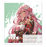 Зошит учнівський "Бріск" 48 арк. /ТВ-14/ №2590 Воїн, клітинка, офсетний папір 55 г/м², фото 5