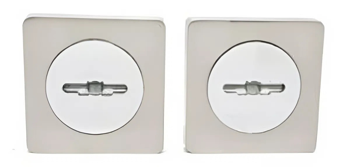 Сувальдна накладка CLASS ET 08 SN/CP, нікель (Китай)