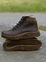 Мужские зимние ботинки Чоловічі черевики из натуральной кожи