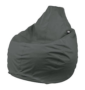Крісло-мішок Груша Гігант "MrBean" Оксфорд XL Сірий