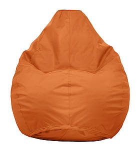 Крісло-мішок Груша Гігант "MrBean" Оксфорд XL Помаранчевий