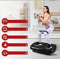 Універсальний тренажер для дому Renew масажер з пультом 180 швидкостей, 5 програм фітнес тренажер для спалювання жиру