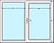 Жалюзі для вікон горизонтальні алюмінієві з шириною ламелі 25 мм, двосторонні., фото 7