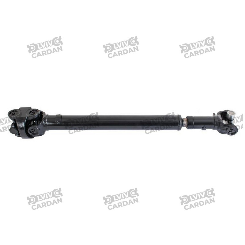 Карданний вал Jeep Cherokee XJ 2.5 TD передній, L=705mm, з подвійним шарніром, механіка, DSJP-F08