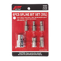 Набір біт 10мм SPLINE M5-M12 6од.
