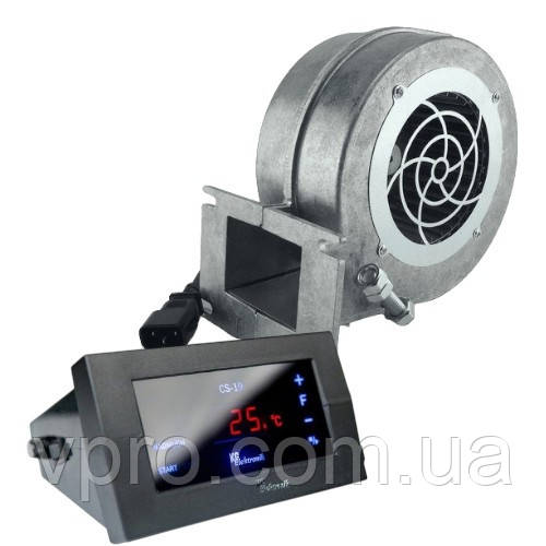 Автоматика для котла Kg Elektronik CS-19 + вентилятор Nws 100