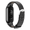 Шкіряний ремінець Mijobs для фітнес-браслета Xiaomi Smart Band 10 - Black, фото 3