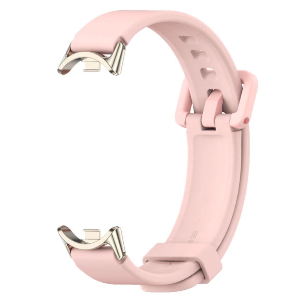 Силіконовий ремінець Mijobs для фітнес браслета Xiaomi Mi Smart Band 8 - Pink, фото 1