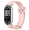 Силіконовий ремінець Mijobs для фітнес браслета Xiaomi Smart Band 10 - Pink, фото 2