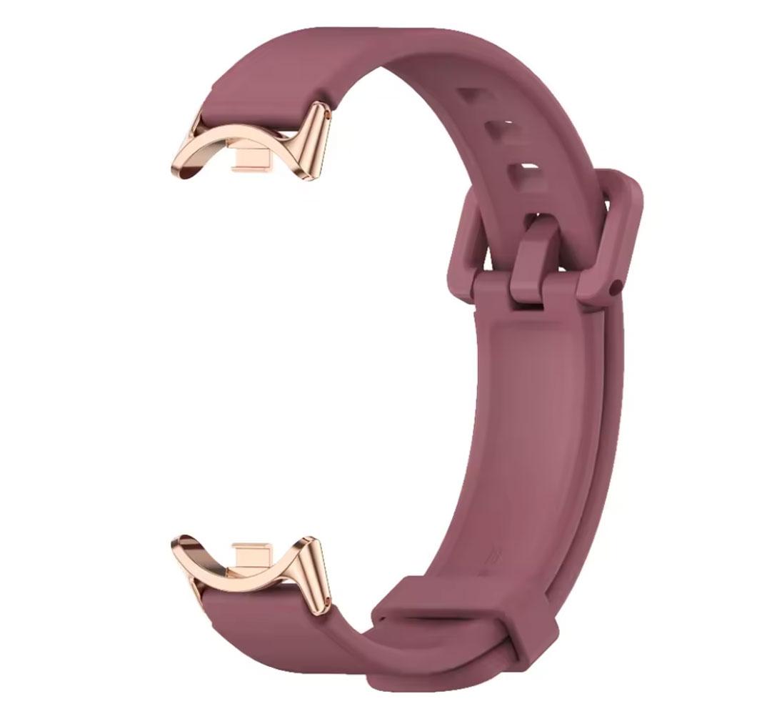 Силіконовий ремінець Mijobs для фітнес браслета Xiaomi Smart Band 9 - Purple, фото 1